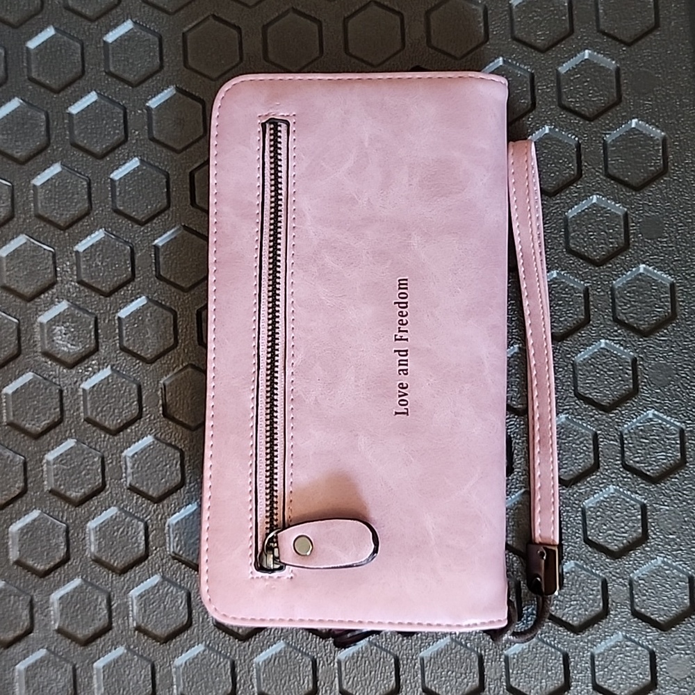 Soft pleather wallet